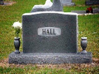 Upright Memorial with turned vases - Burial Monuments in Bradenton, FL Upright Memorial with turned vases - Burial Monuments in Bradenton, FL