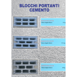 blocchi portanti in cemento