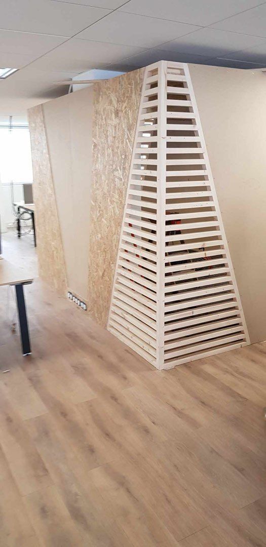 Angle de cloisons