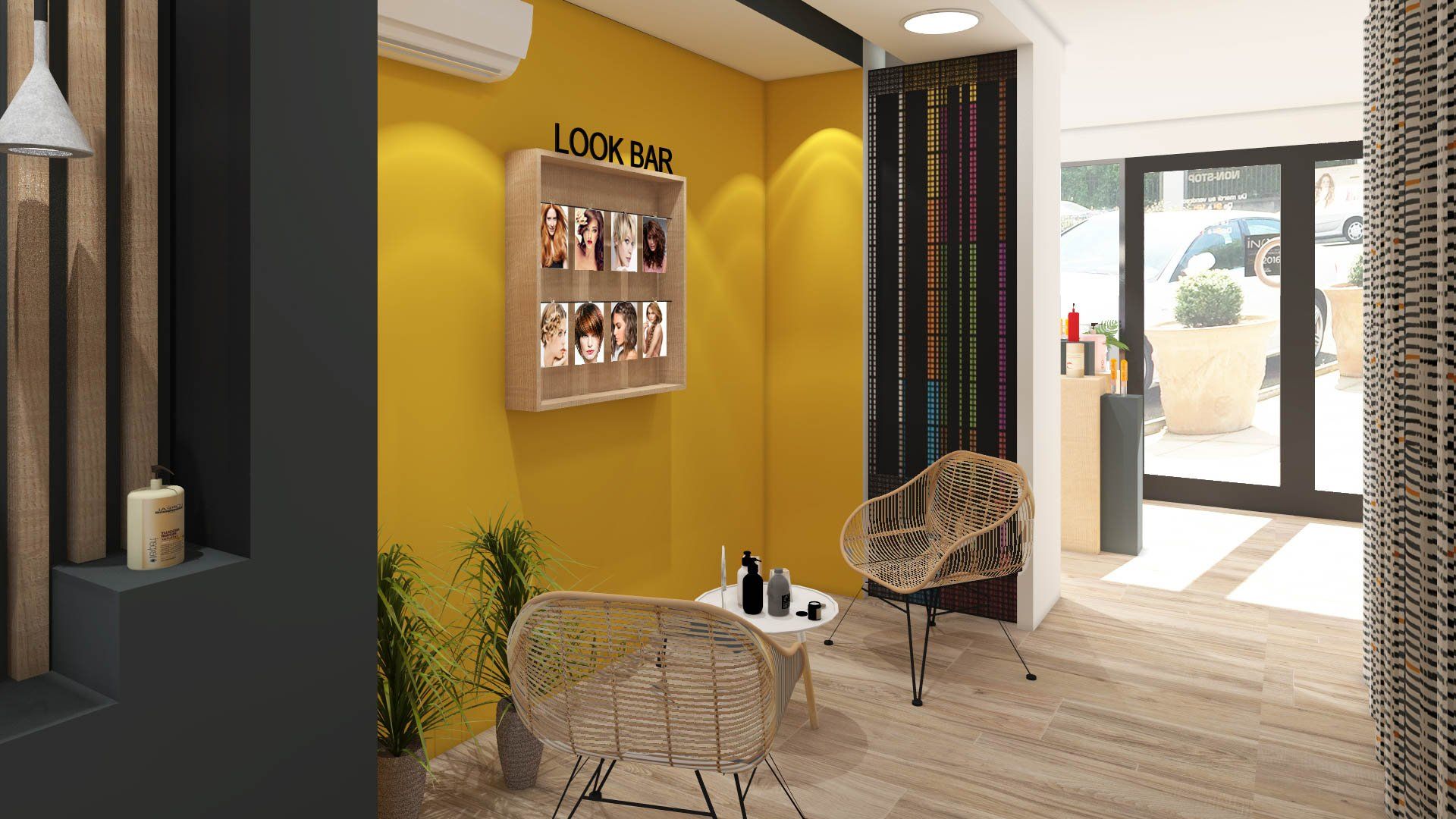 Look bar rénové