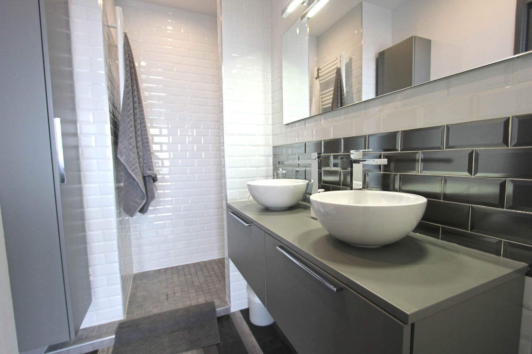 Agencement de la salle de bain