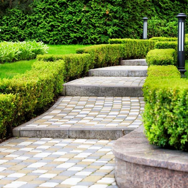 Paved Stepped Path in A Beautiful Park — Lewiston, ID — Definitive Landscapes & Concrete, LLC Paved Stepped Path in A Beautiful Park — Lewiston, ID — Definitive Landscapes & Concrete, LLC