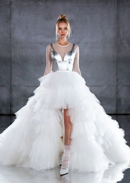 abito da sposa della nuova collezione