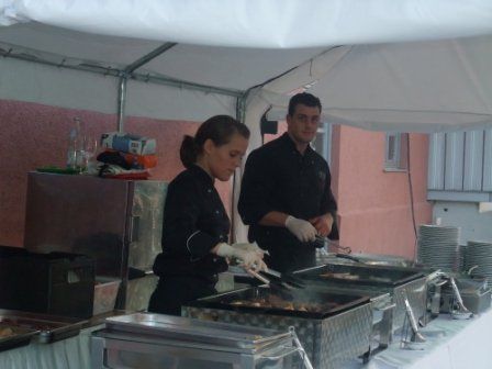 BBQ beim Sommerfest von Bassier, Bergmann & Kindler Ludwigsburg GmbH