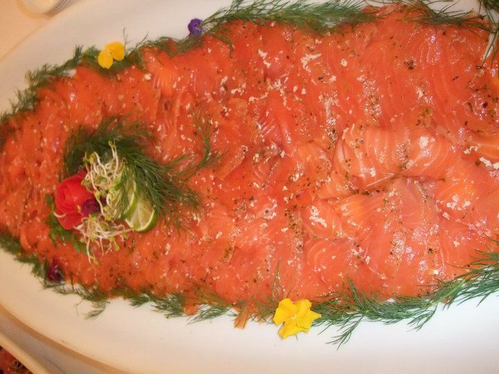 Lachs Platte