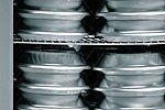 Bankettwagen beheizt mit Tellerregale