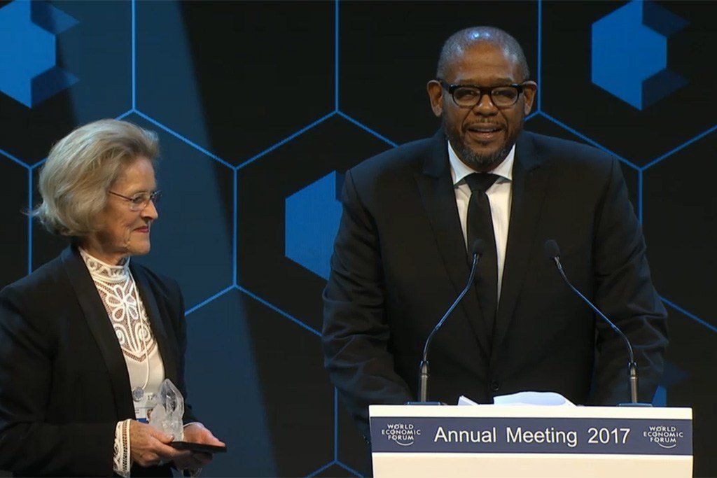 Image of Forest Whitaker, Sustainable Development Goals Advocate, recognized as peacebuilding and conflict-resolution leader.