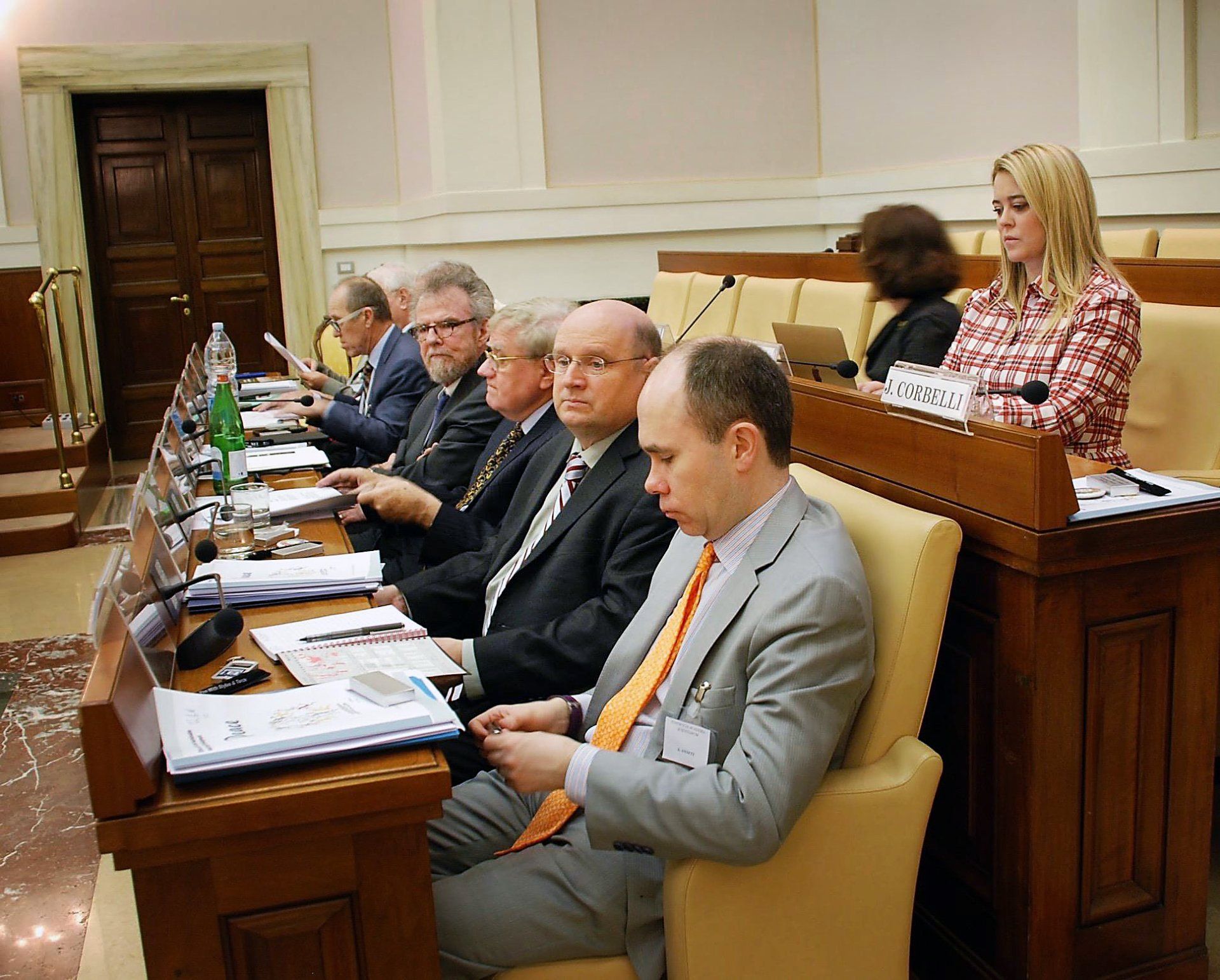 A group of people listening to Ethics in Action Convenes, Gathers World’s Religious Leaders conference