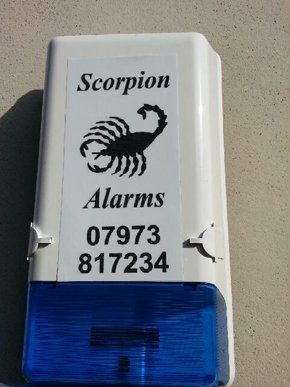 Alarm box Scorpion Alarms Alarm box external