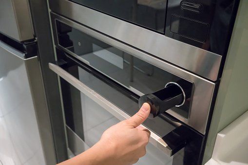Oven — Silver Black Wall Oven in Chicago, IL Oven — Silver Black Wall Oven in Chicago, IL