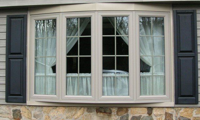 Outside View of Vinyl Window — Baldwin, MD — J.W. Calvert MFG.