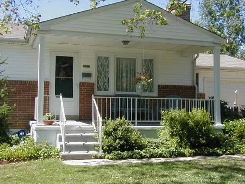 Railings on House — Baldwin, MD — J.W. Calvert MFG.
