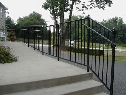 Custom Black Railings — Baldwin, MD — J.W. Calvert MFG.