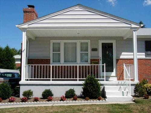 Terrace With Railings — Baldwin, MD — J.W. Calvert MFG.