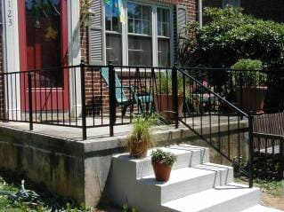 Gate and Railings — Baldwin, MD — J.W. Calvert MFG.