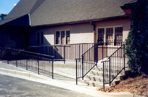 Railings For PWD — Baldwin, MD — J.W. Calvert MFG.