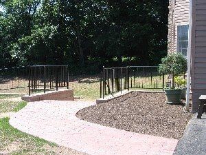 Backyard Railings — Baldwin, MD — J.W. Calvert MFG.