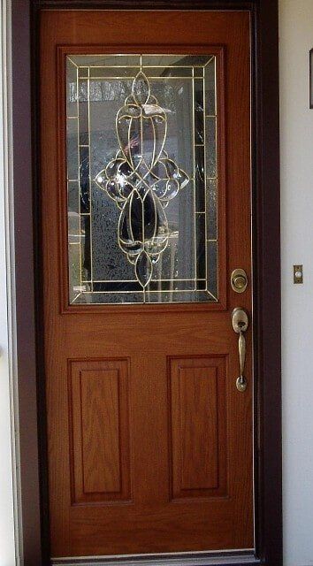 Brown Door — Baldwin, MD — J.W. Calvert MFG.