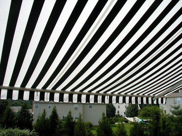 Black and White  Awning — Baldwin, MD — J.W. Calvert MFG.