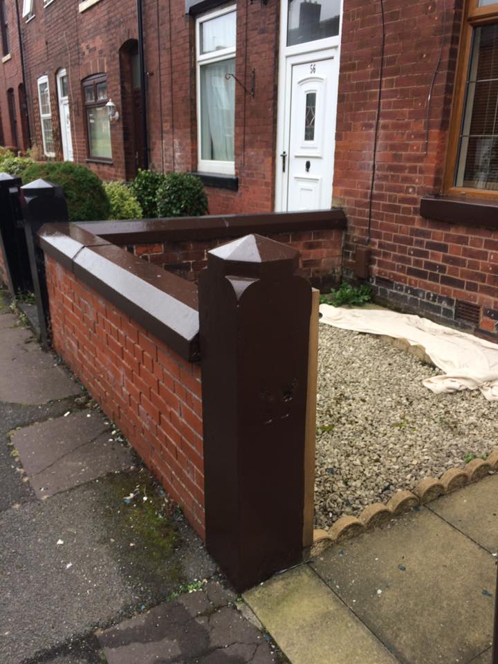 brick fence painter bury brick fence painter bury