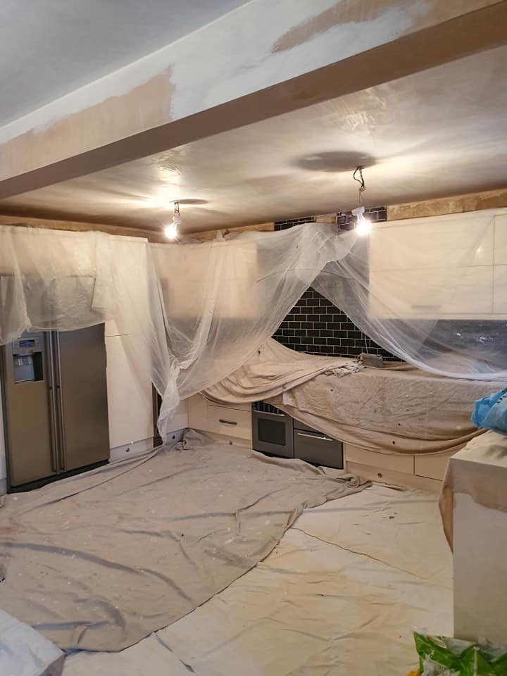 before interior & exterior house painters