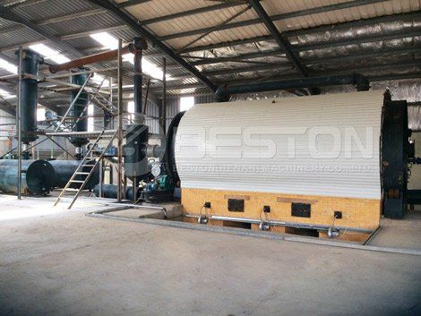 tyre pyrolysis plant cost