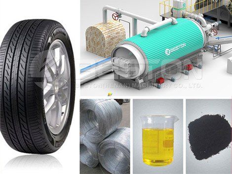 rubber recycling plant