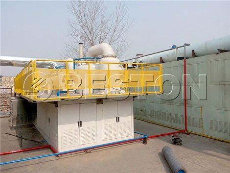 pyrolysis of plastic waste