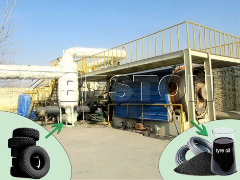 tire recycling machine