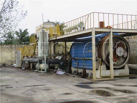 tires pyrolysis plant