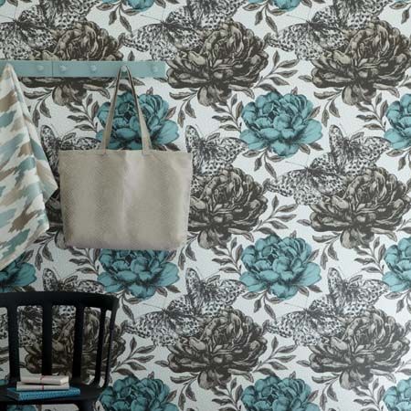floral wallpaper