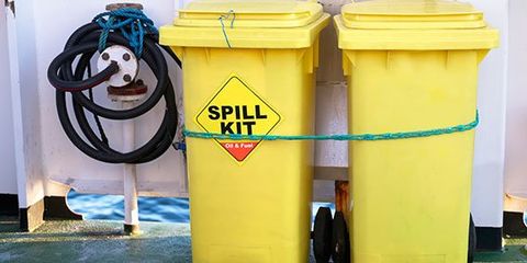 Spill Cleanup — Spill Kit Yellow Bin in Gurley, AL Spill Cleanup — Spill Kit Yellow Bin in Gurley, AL