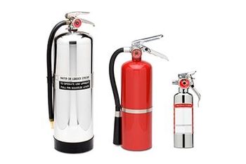 Different kind of fire extinguishers — Fire extinguisher service in Bakersfield, CA Different kind of fire extinguishers — Fire extinguisher service in Bakersfield, CA