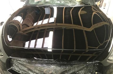 Re-spray work
