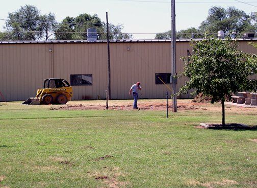 empty land space
