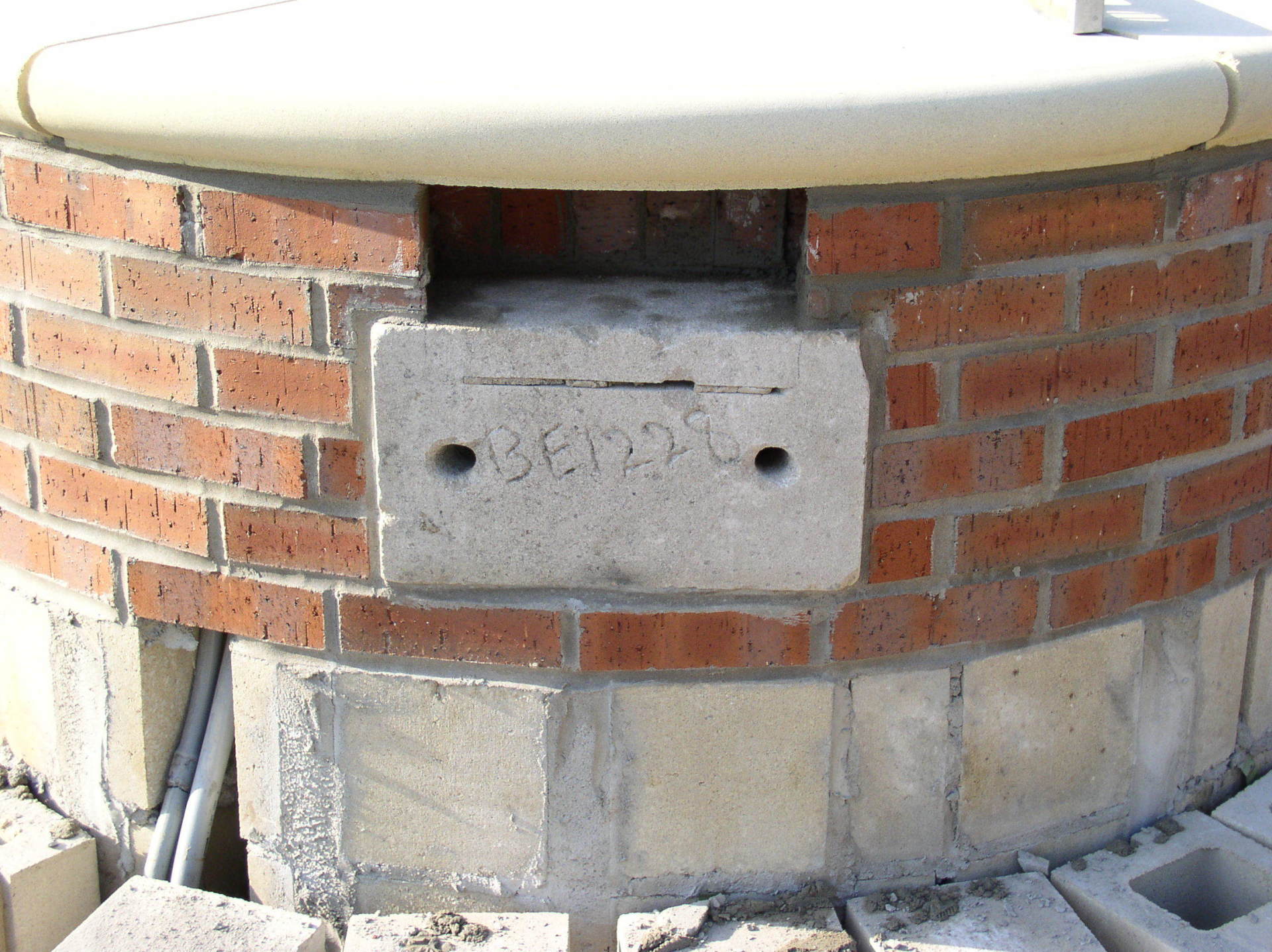 limestone block