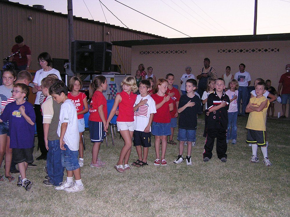 The school children