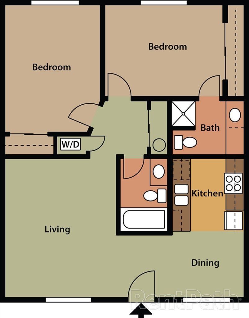 2Bedroom | Lansdowne House Apartments