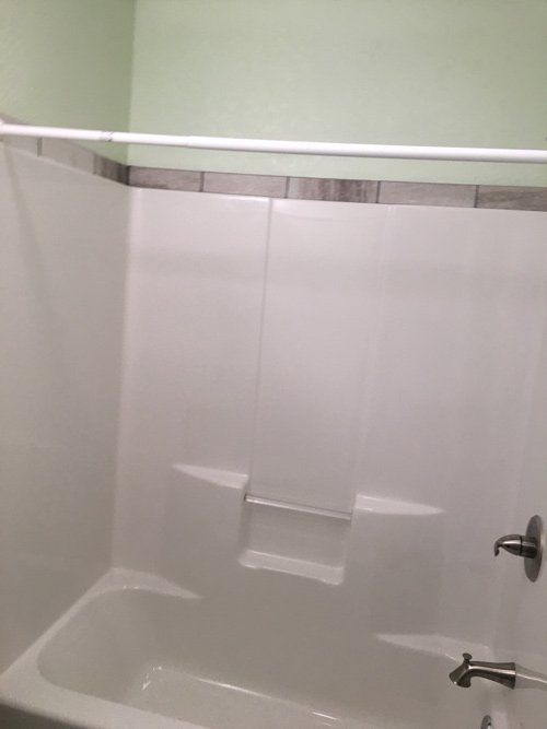 bathtub renovated