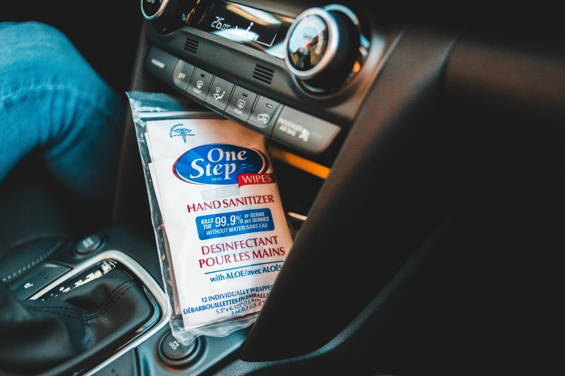 As you road trip this holiday season be sure to have a sanitation pack near by.