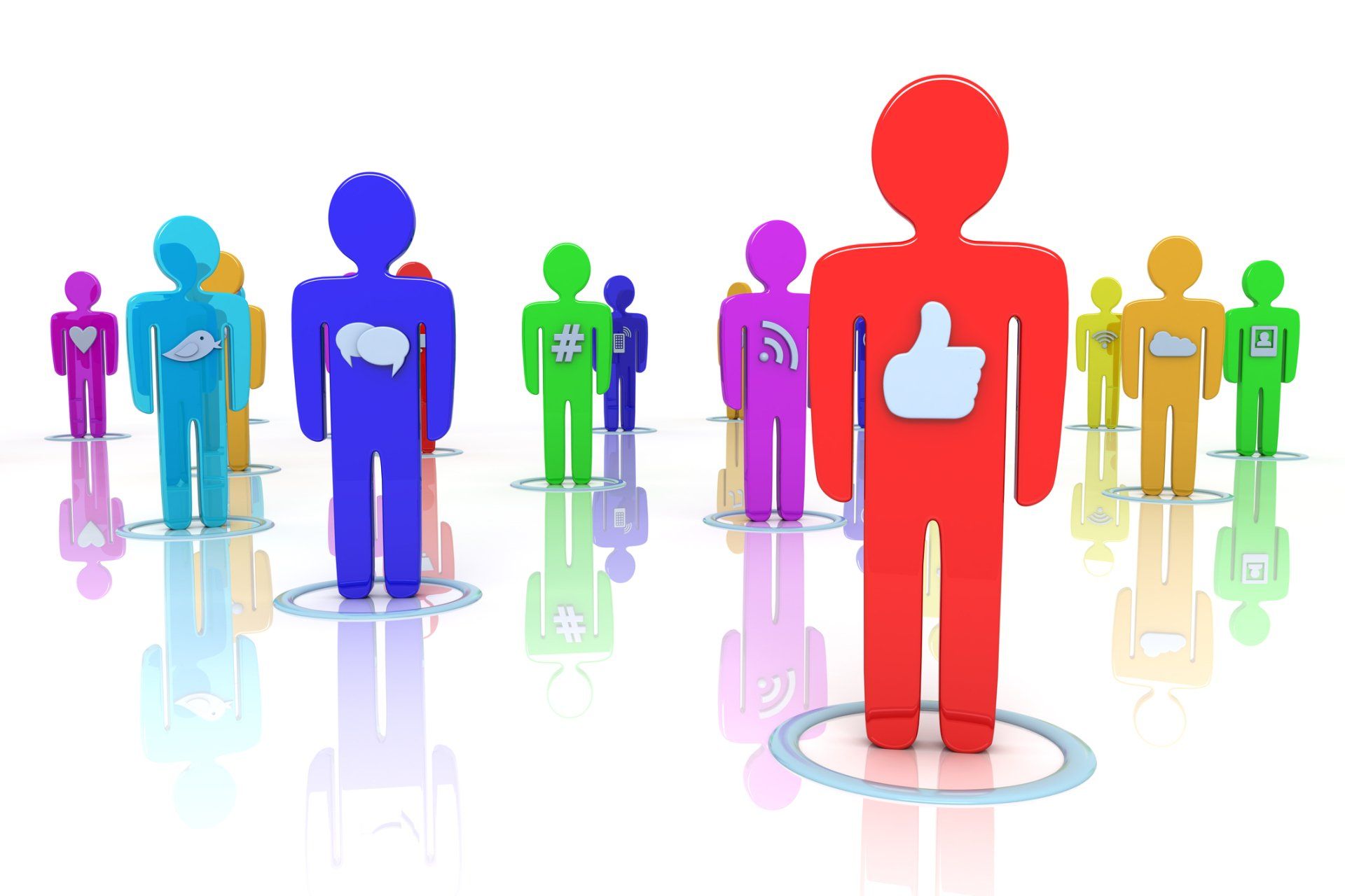 Social Media Marketing Concept for Businesses that need help with social media marketing in Birmingham, AL