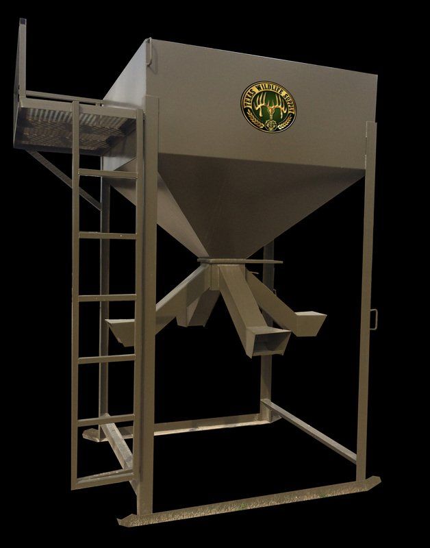 3000 lb Heavy Duty extended Tube Protein Deer Feeder