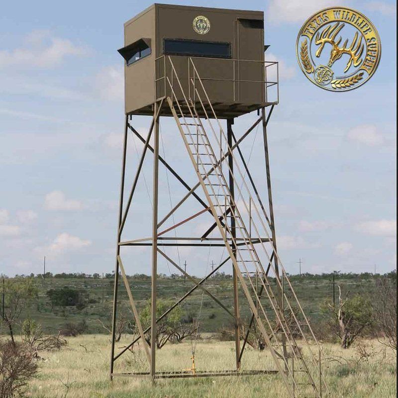 5x7 Monster Deer Blind on 20' Stand