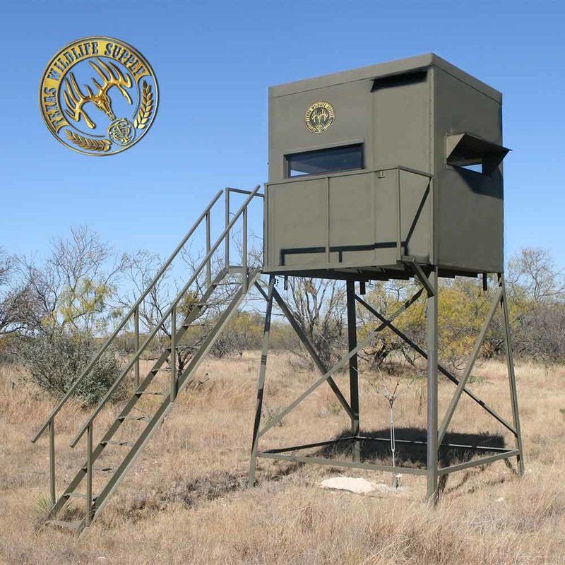 5x7 Monster Deer Blind on 8' Stand