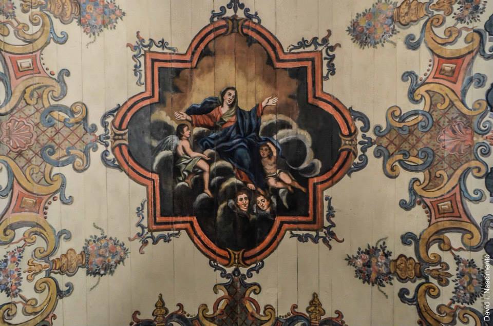 Forro da Igreja do Pilar em Tiradentes