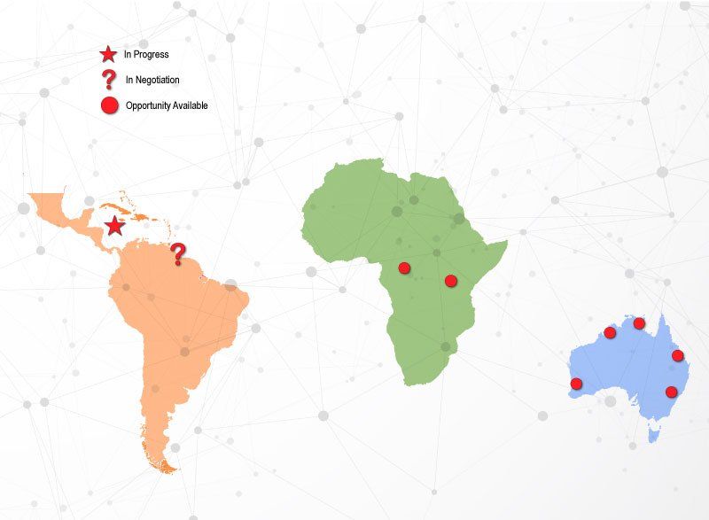 Community-based Tourism World MAp