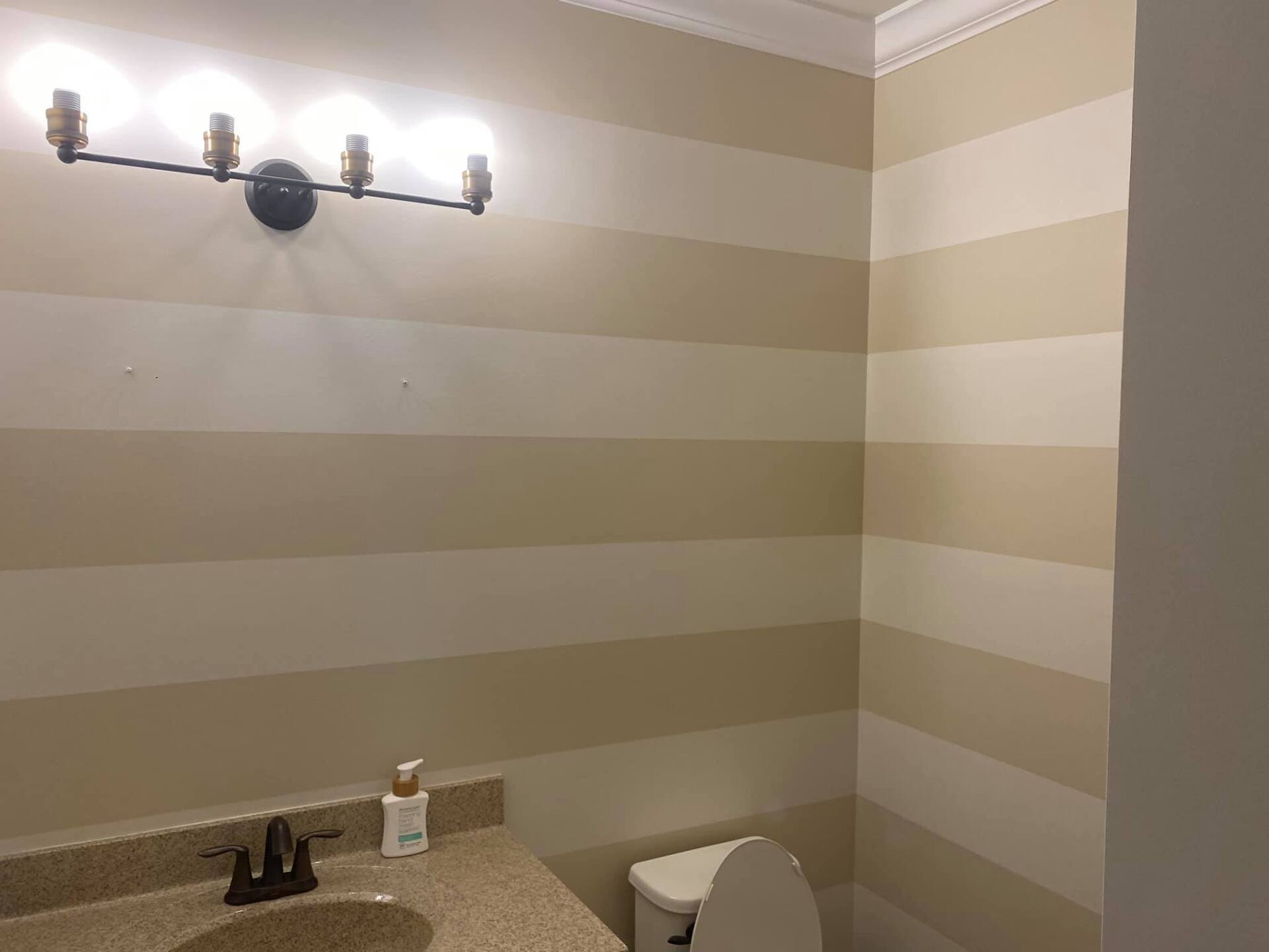 freshly painted office