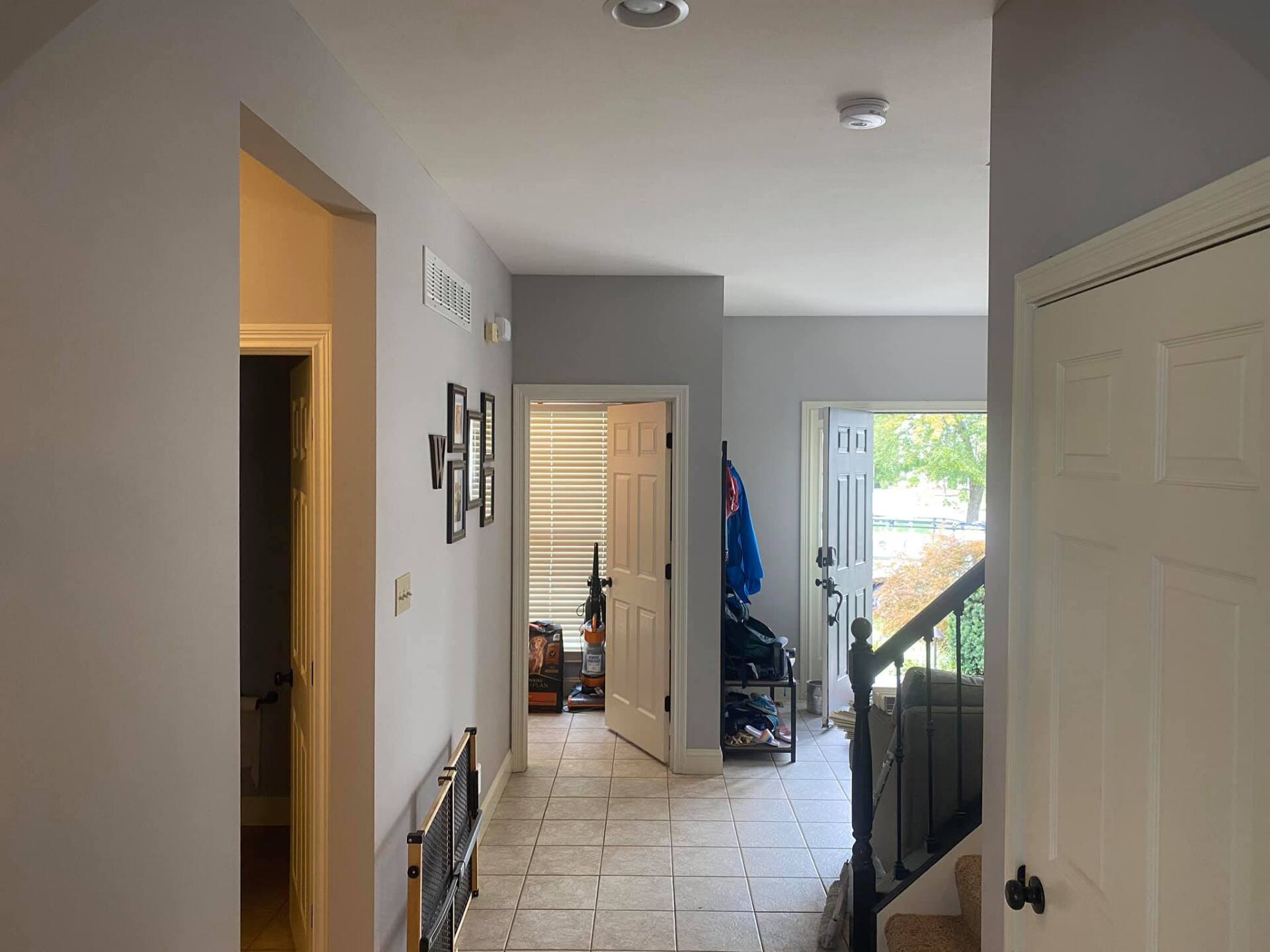freshly painted home interior