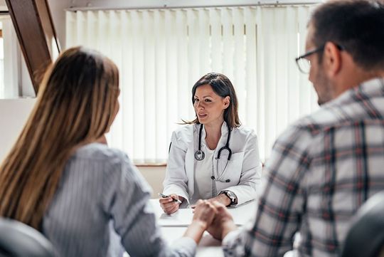 Birth Control — Couple Consulting with a Doctor in Las Vegas, NV Birth Control — Couple Consulting with a Doctor in Las Vegas, NV