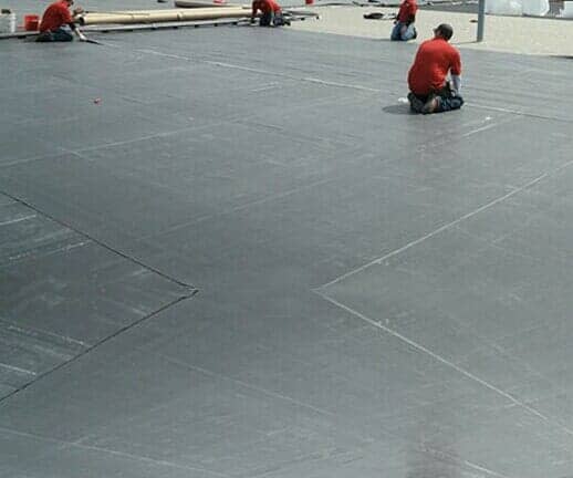 Workers Installing a Roof — Hillsdale, MI — Braman Roofing